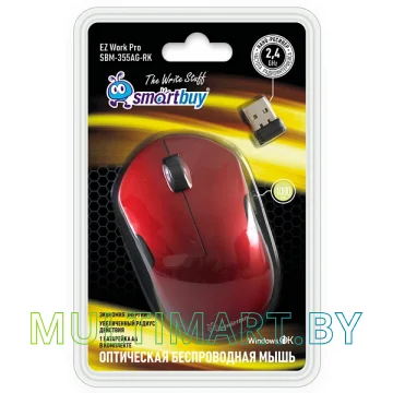 Мышь Smartbuy 355AG Red/Black (SBM-355AG-RK) картинка 3